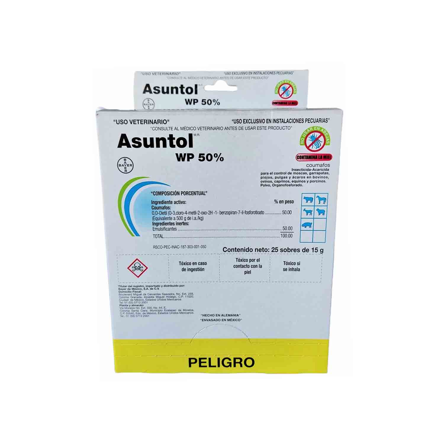 Pack 25 Asuntol Polvo 15GR