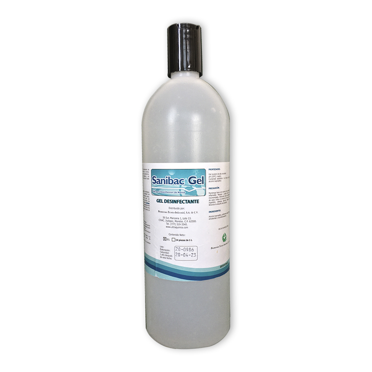 Desinfectante para las manos SANIBAC GEL 1 L