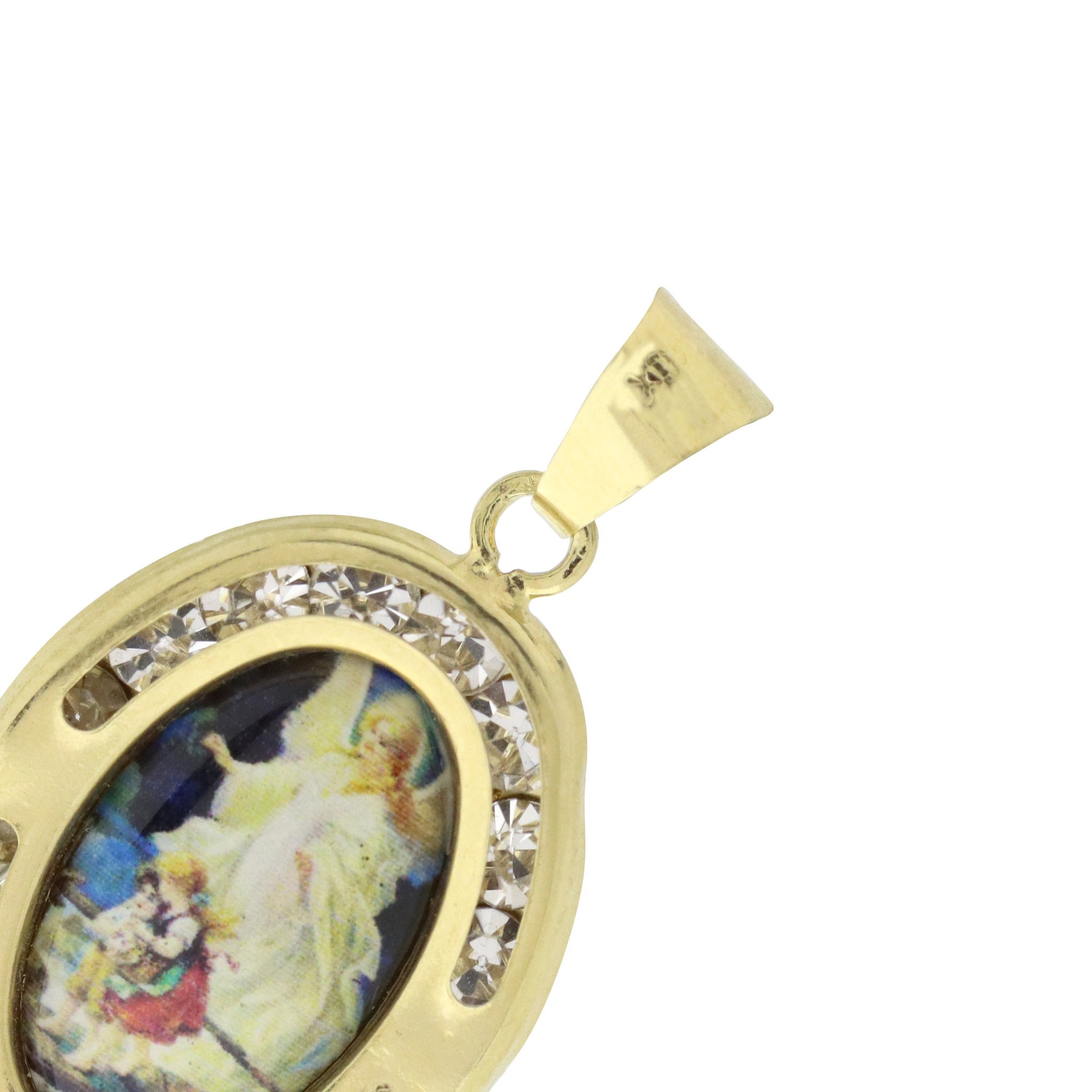 Medalla encapsulada con la imagen de El Angel de la Guarda