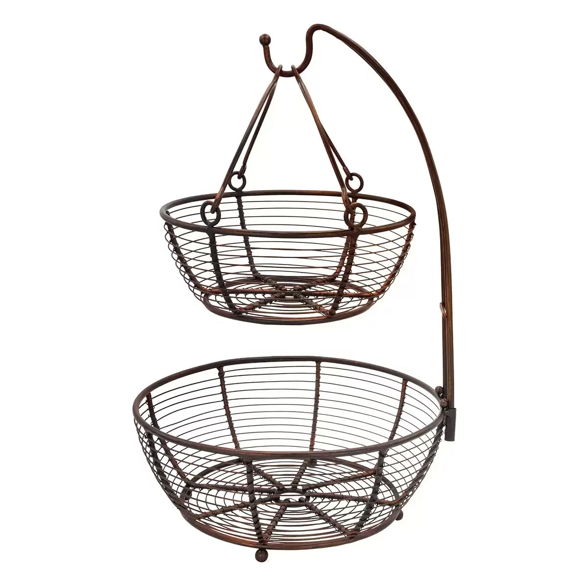 Canasta Para Frutas Con 2 Recipientes Brookstone 1350007 CST