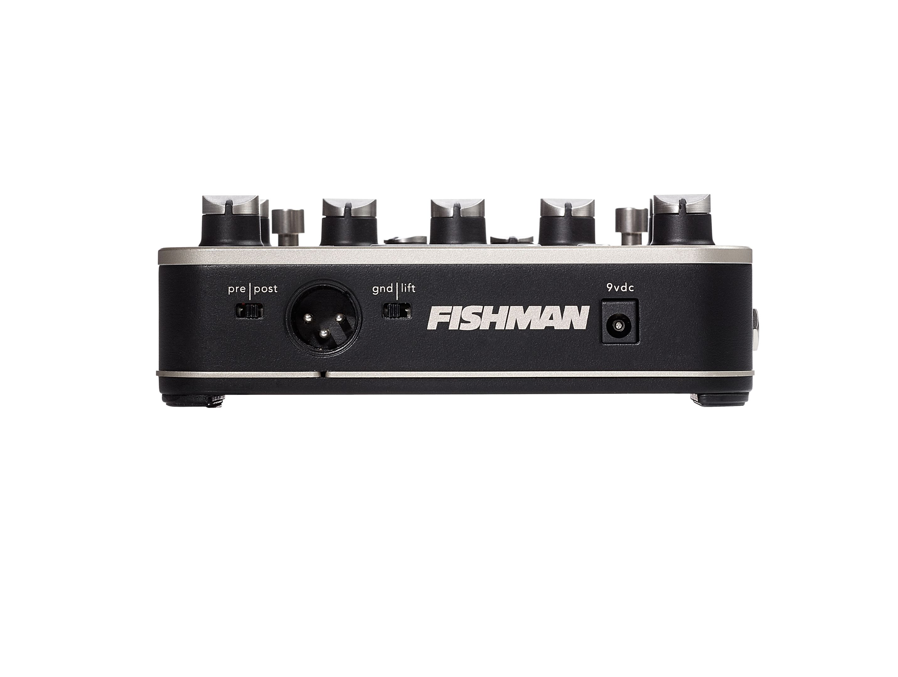 Pedal Fishman Platinum Pro EQ/DI Analog Preamp para guitarra o bajo