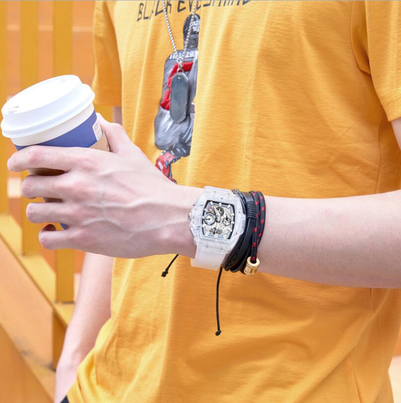 Reloj Onola Unisex Transparente Modelo ON6811 Alta Calidad Y DIseño