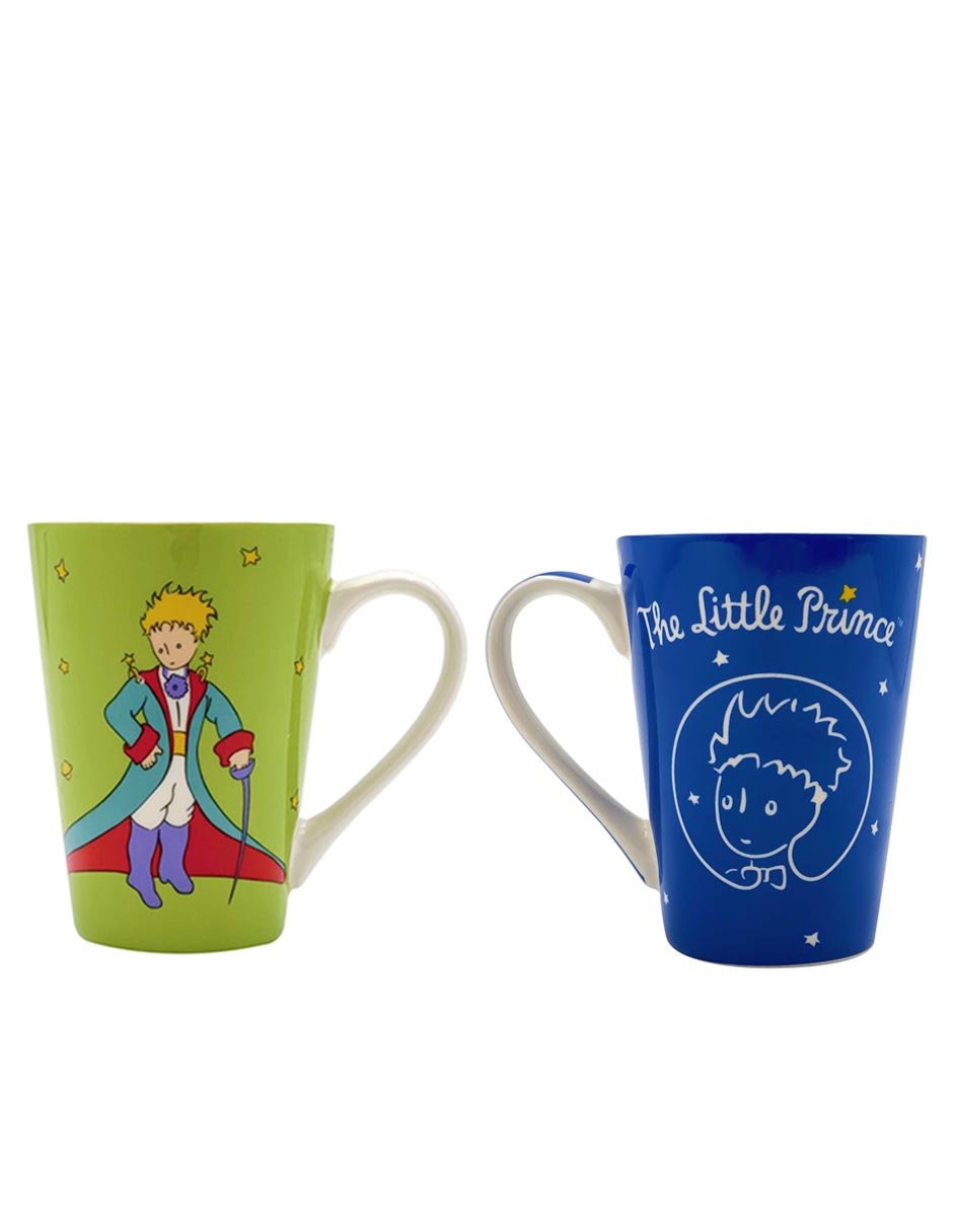 Taza El Principito De Porcelana, Set De Dos Piezas Tlr-071