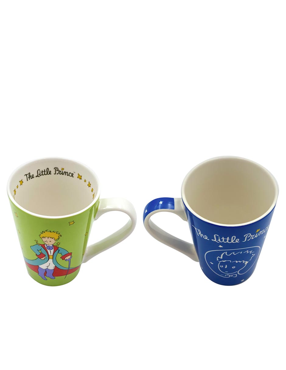 Taza El Principito De Porcelana, Set De Dos Piezas Tlr-071