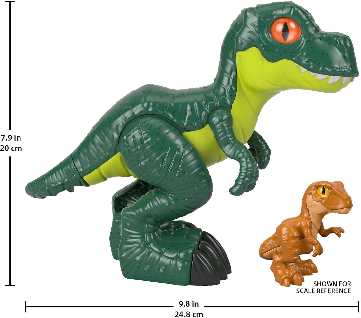 T rex XL verde   Imaginext  Jurassic World Fisher Price
