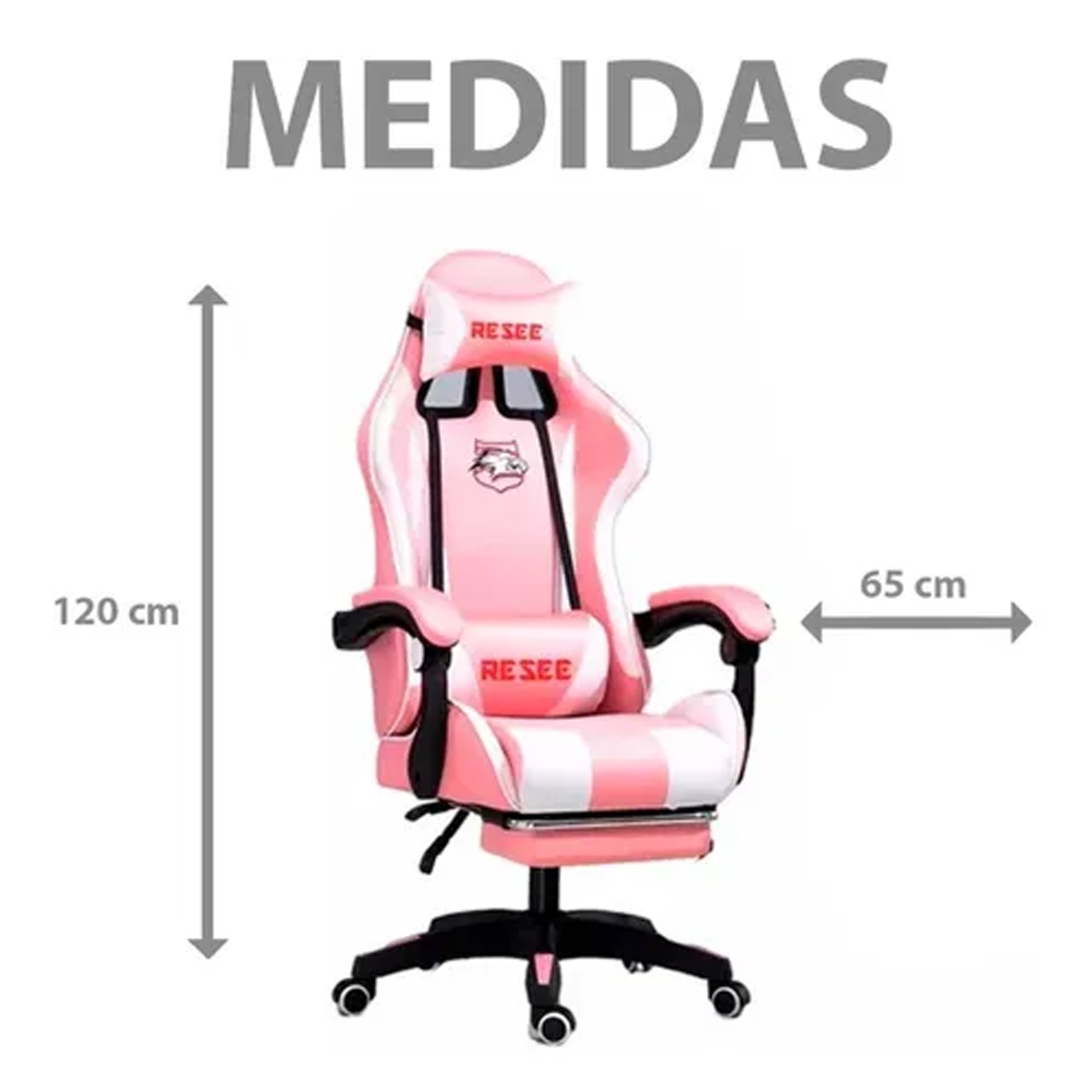 Silla Gamer Reclinable Ergonomica Ajustable Con Masaje