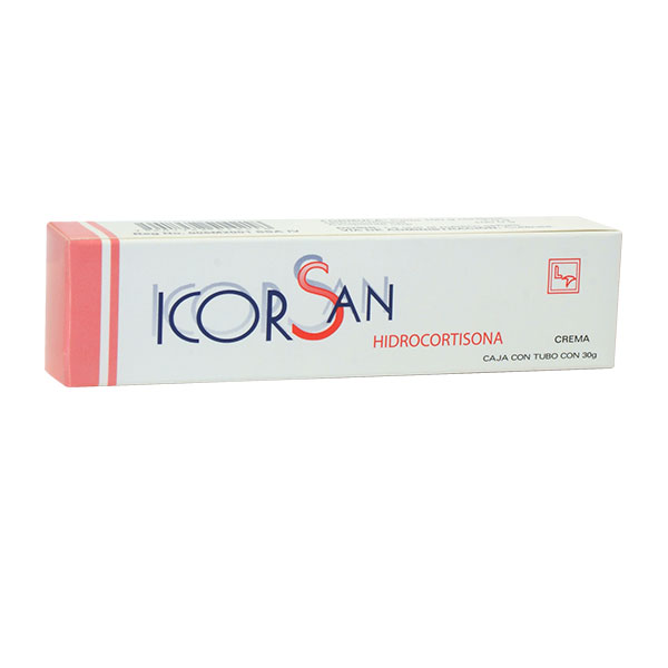 Icorsan, Hidrocortisona, Crema Tubo Con 30g 