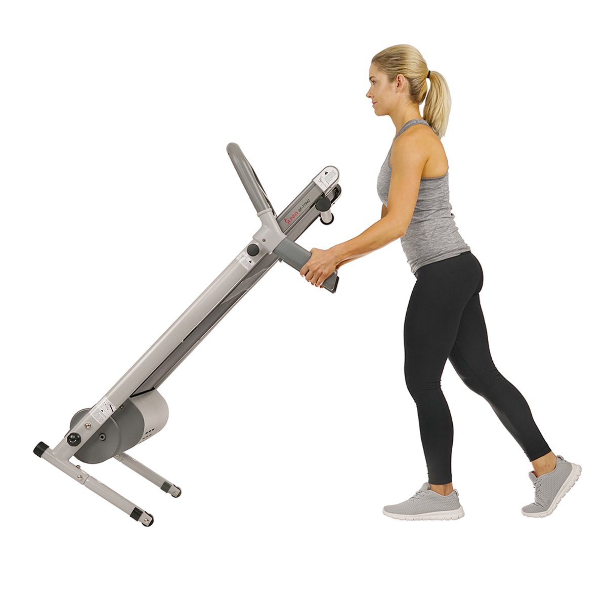 Caminadora semiprofesional Sunny Health & Fitness sf-t722022 plegable