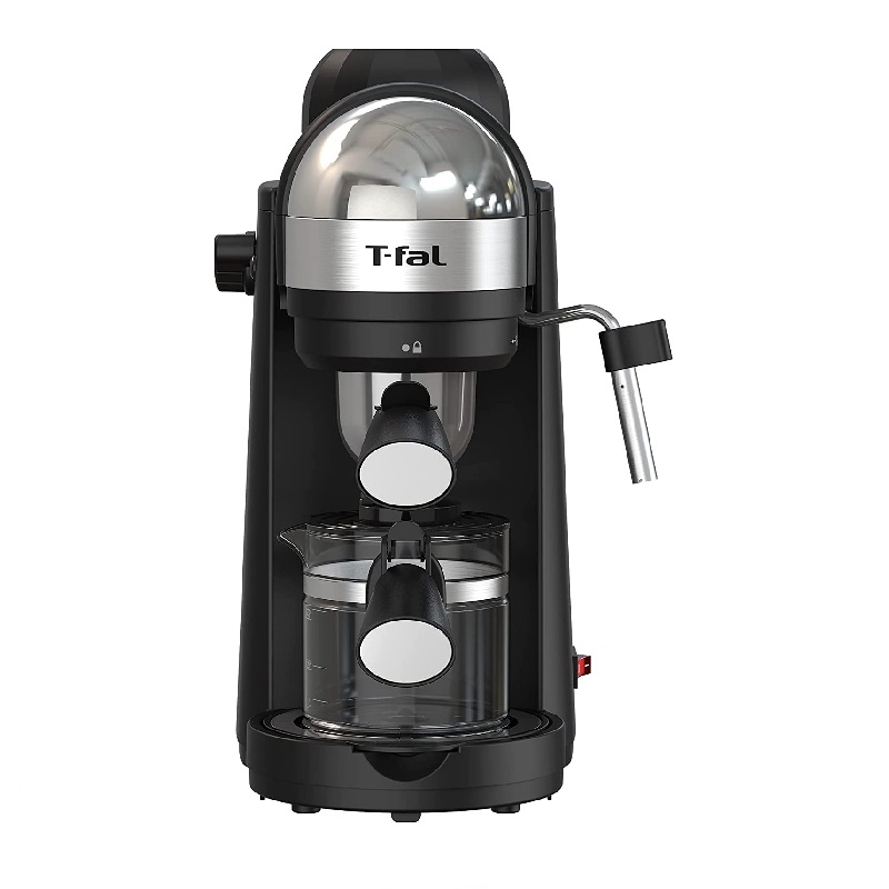 Cafetera 4 Tazas Tfal Espresseria EX1728MX Negro