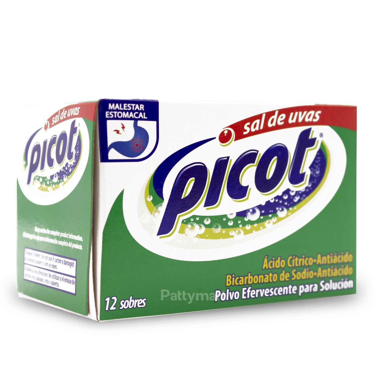 Picot, Sal de Uvas 5g Caja con 10 Sobres (2 cajas)