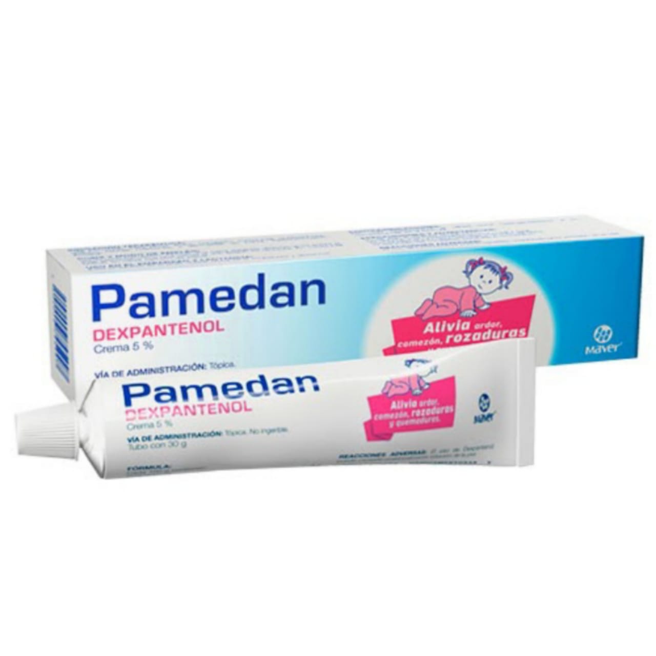 Pamedan, Dexpantenol Crema 5% Tubo con 30g