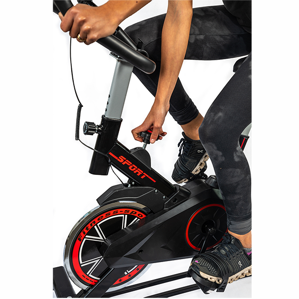 Bicicleta spinning online compacta