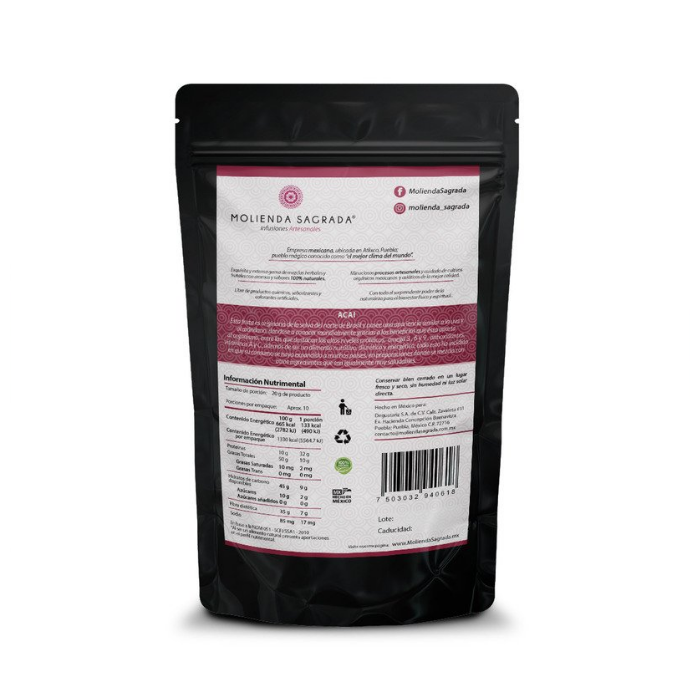 ACAI EN POLVO - SUPER FOODS - 200GR - MOLIENDA SAGRADA