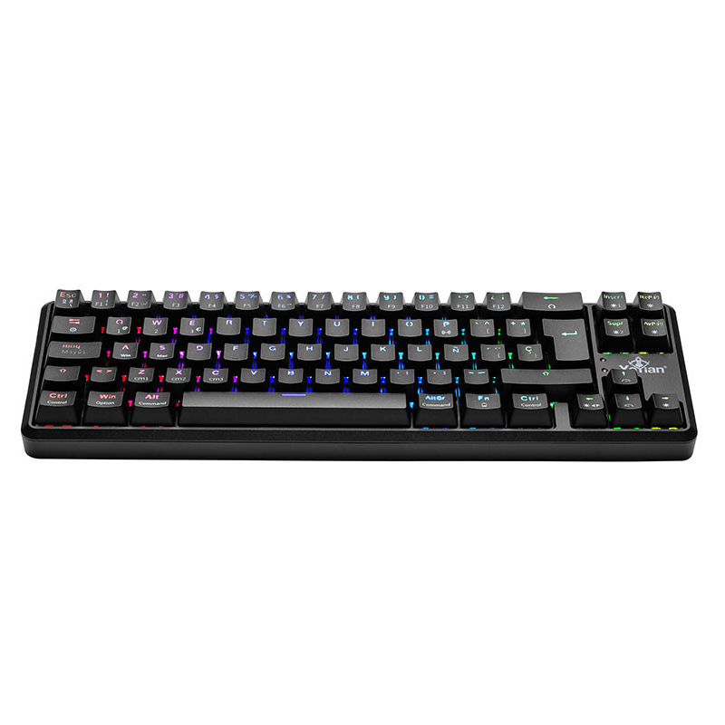 TECLADO GAMER YEYIAN AKIL 3500 MECANIC SWITCH ROJO RGB/BT/USB T/C YTM-28209R