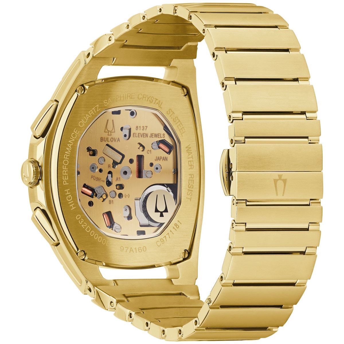 Reloj Bulova Curv 97a160 Caballero