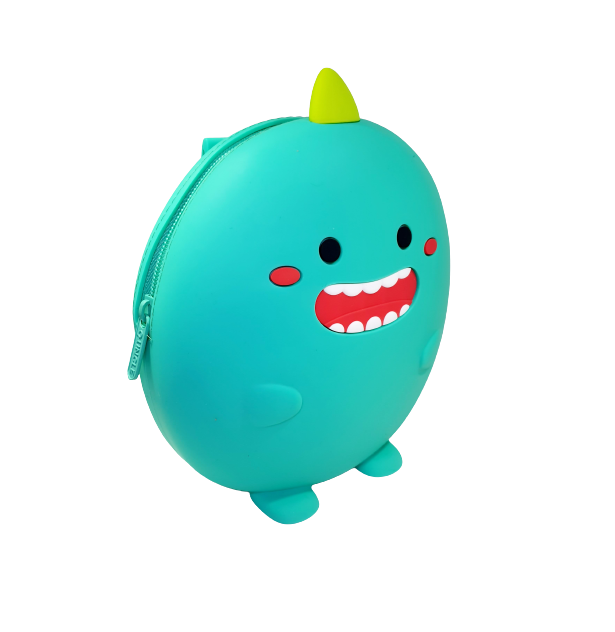 Mochila Dinosaurio Kawai Silicon Niño Niña Q uncle