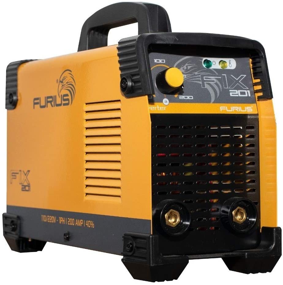 Maquina Para Soldar Electrodo 110/220V - Furius Fix 201 - bi-voltaje