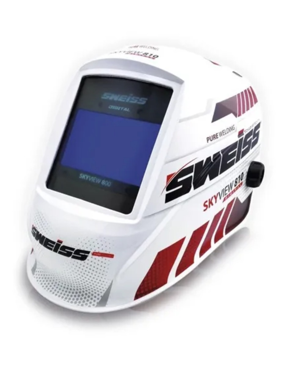 SWS-SKYVIEW81 Careta Para Soldar Electrónica Panorámica Sweiss 810 4 Sens