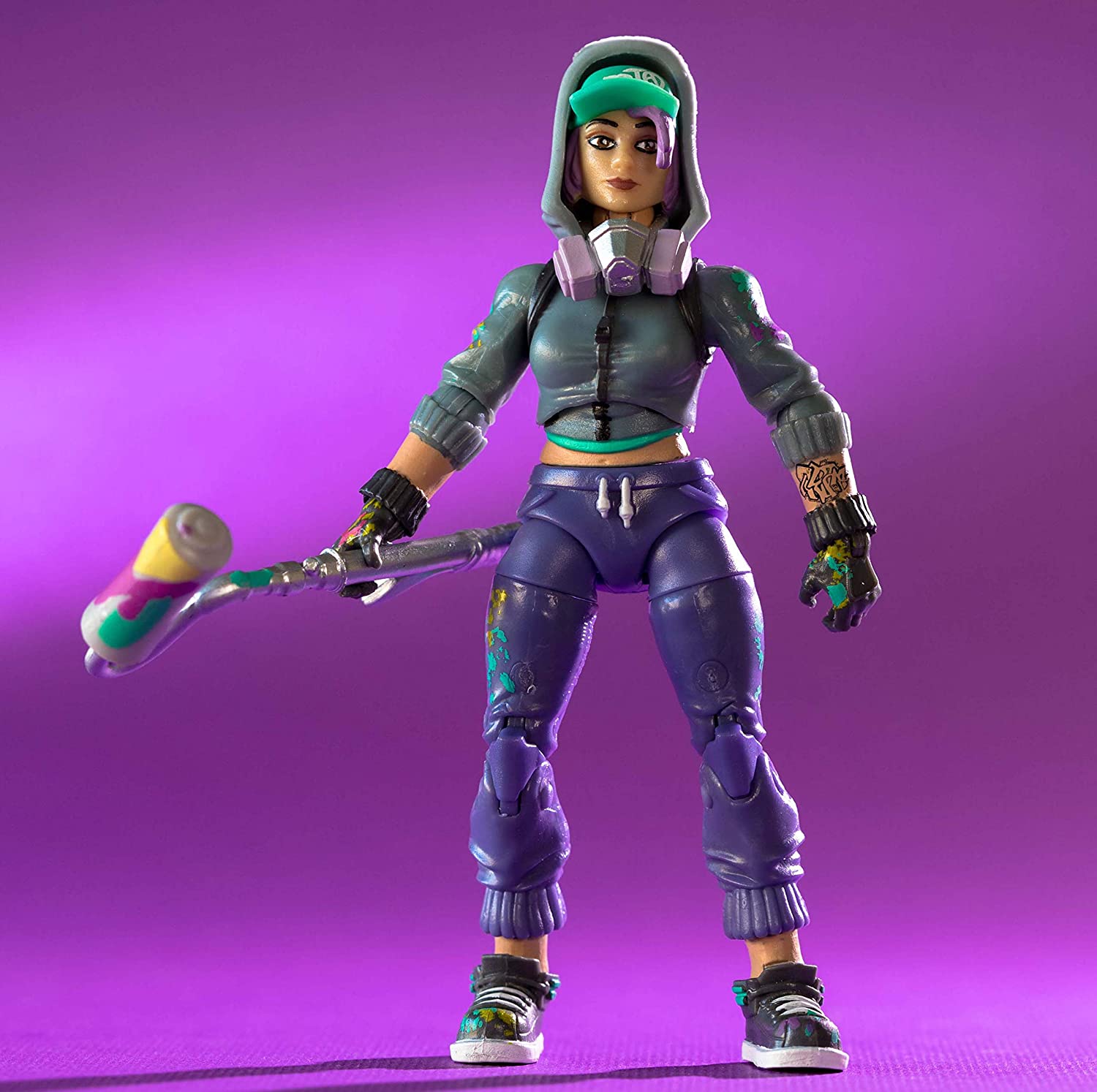 Fortnite Solo Mode Core Figure Pack, Teknique Nuevo Figura Coleccionable