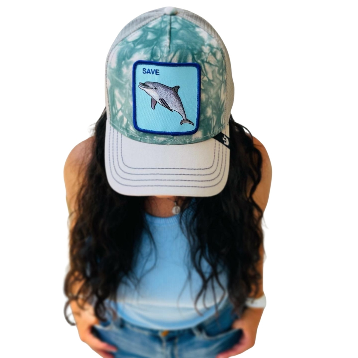GORRA GOORIN BROS SAVE UNISEX DELFIN ORIGINAL COOL TIE DYE
