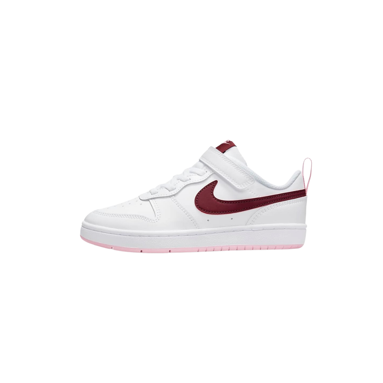 Tenis Nike Court Borough Blanco Vino de Preescolar