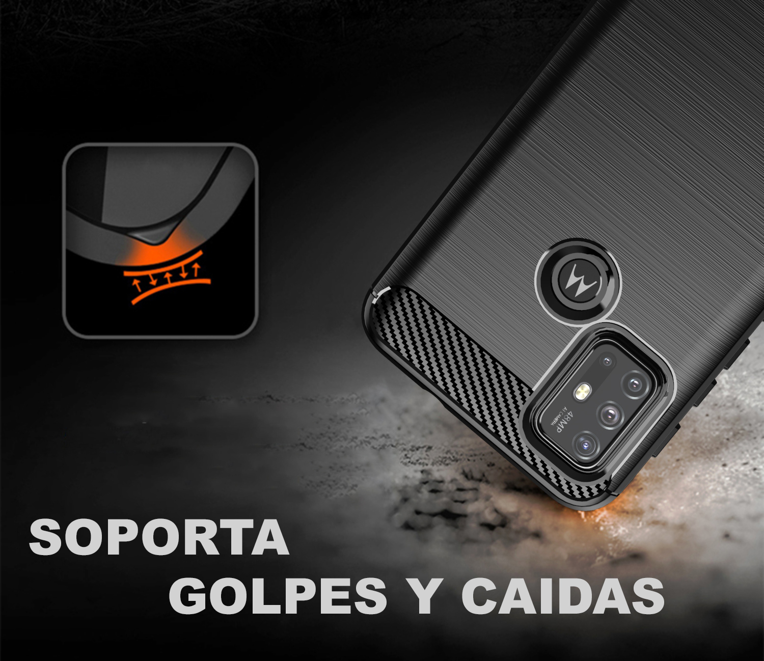 Funda para Moto G20 + Cristal Templado 9D
