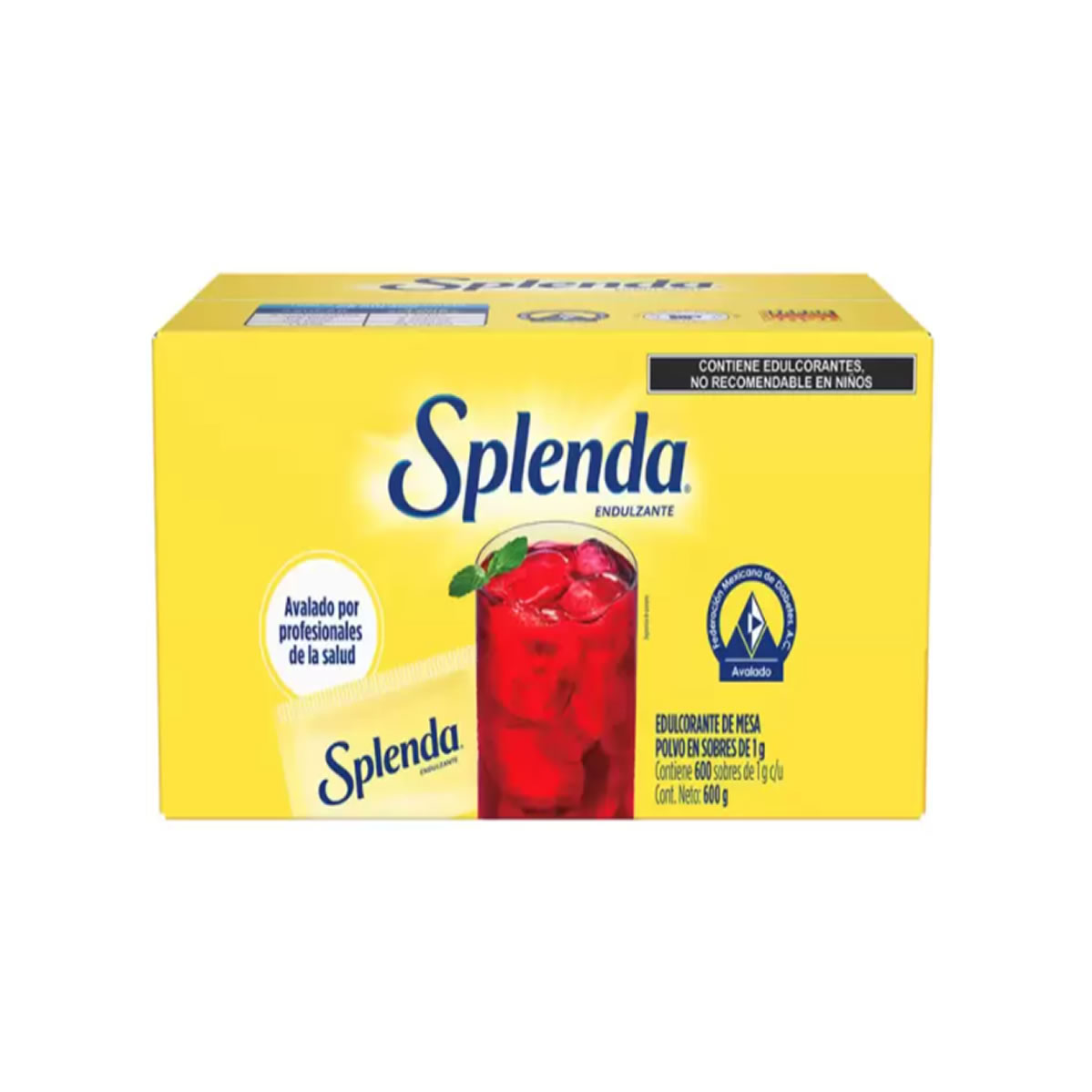 Splenda Sustituto de Azúcar 600 sobres de 1 g