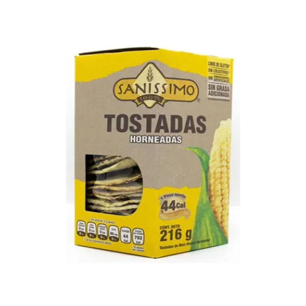 Tostadas Horneadas Sanissimo 3 Paquetes De 216 gr