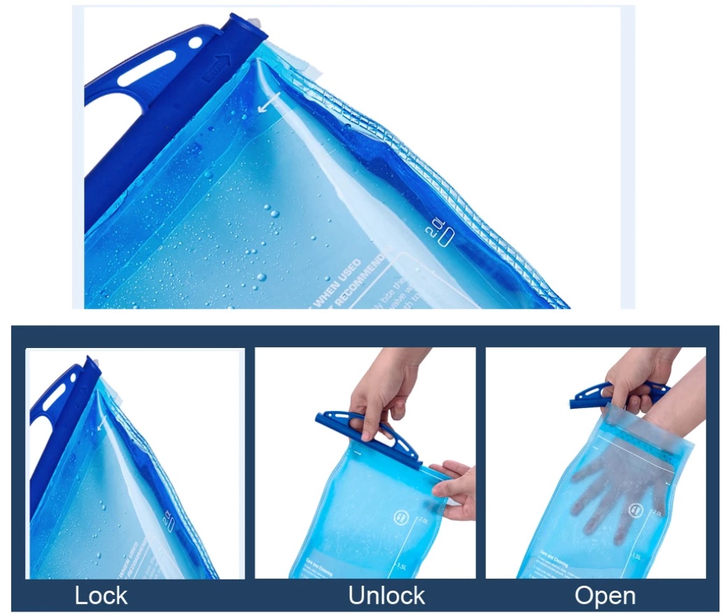 Vejiga De Hidratación De 2 Litros, A Prueba De Fugas, Bolsa | Meses Sin