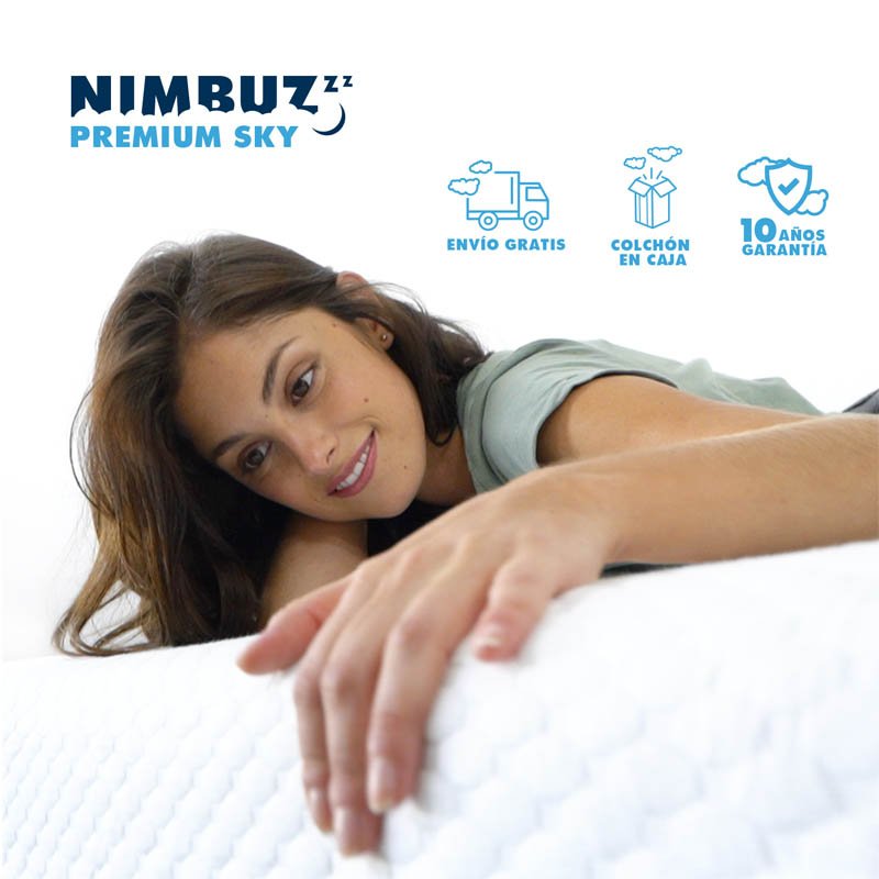 Colchón Matrimonial en caja Memory Foam Premium Sky Nimbuzzz