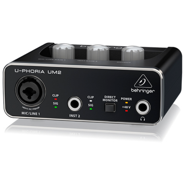 Interfase De Audio 1X1 USB Behringer UPHORIA UM2