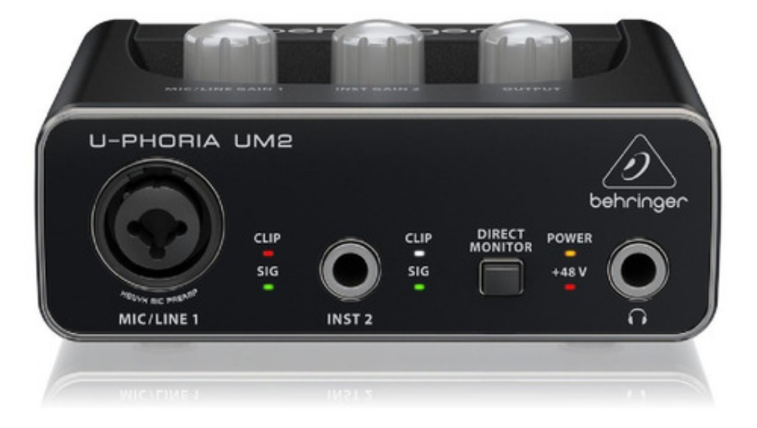 Interfase De Audio 1X1 USB Behringer UPHORIA UM2