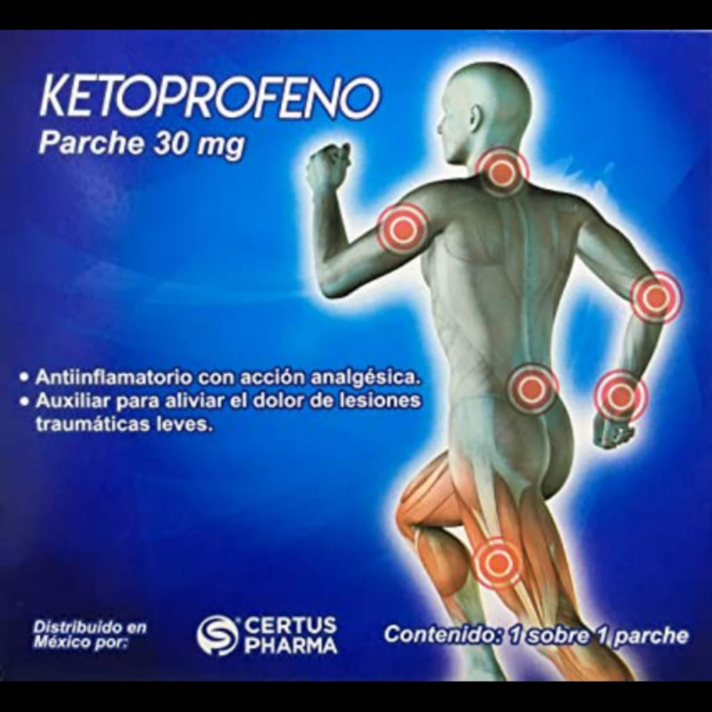 Ketoprofeno, Parche Pharma 30mg, 1 Sobre