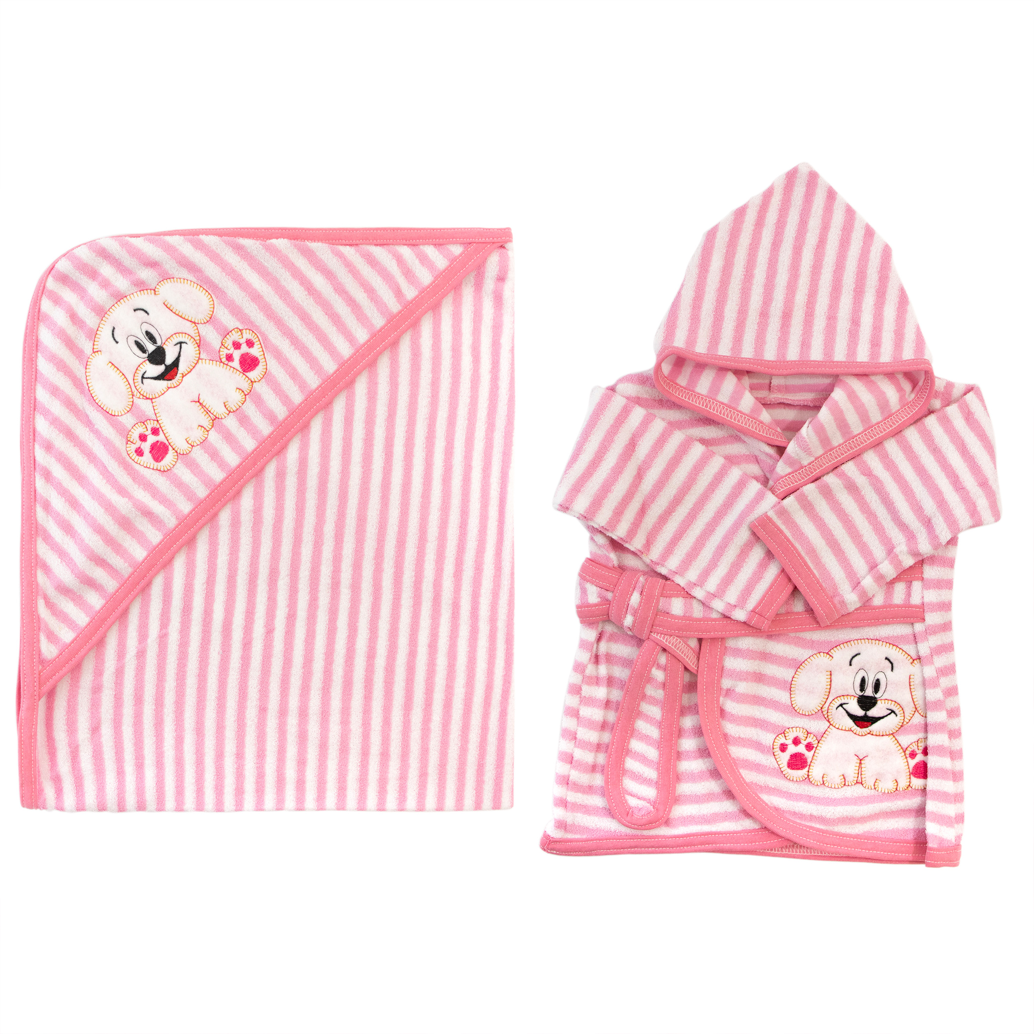 Toalla Con Bata De Baño Para Bebé