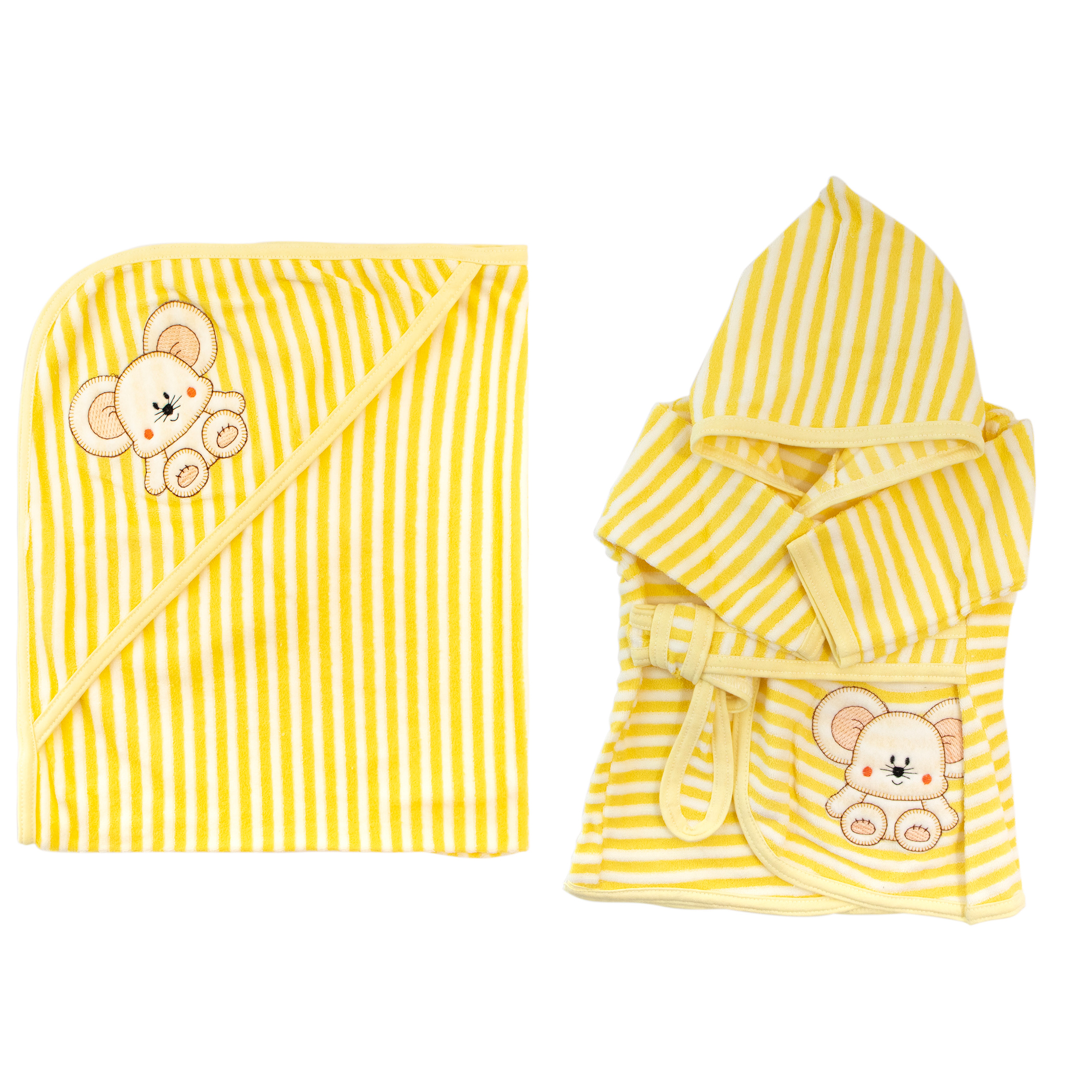 Toalla Con Bata De Baño Para Bebé