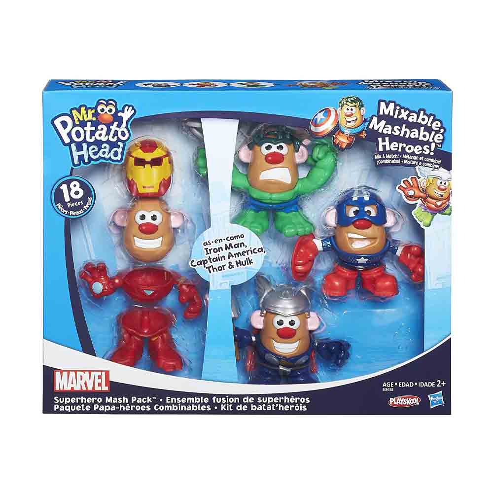 Super Hero Mashers Avengers kit de superheroes Mr potato Head