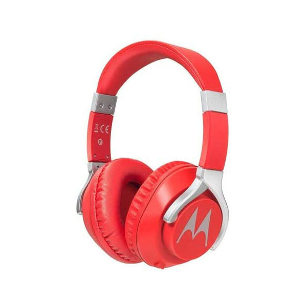 Audifonos Motorola Pulse 200 Extra Bass Alambrico Rojo