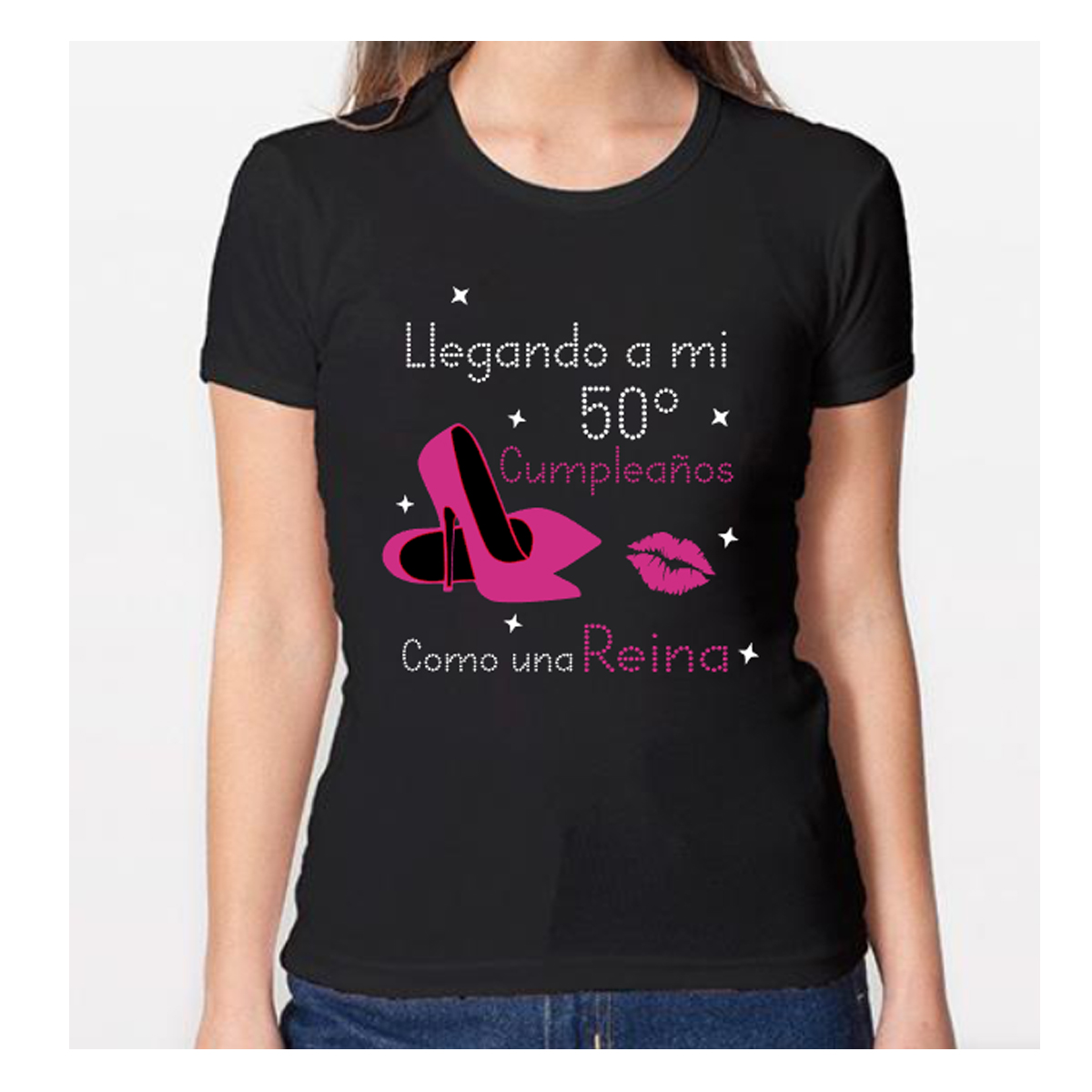 PLAYERA LLEGANDO A MI CUMPLEAÑOS COMO UNA REINA 