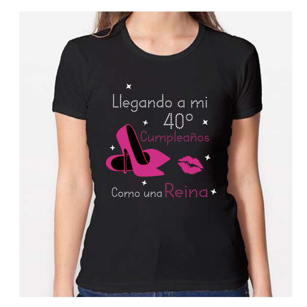 PLAYERA LLEGANDO A MI CUMPLEAÑOS COMO UNA REINA 