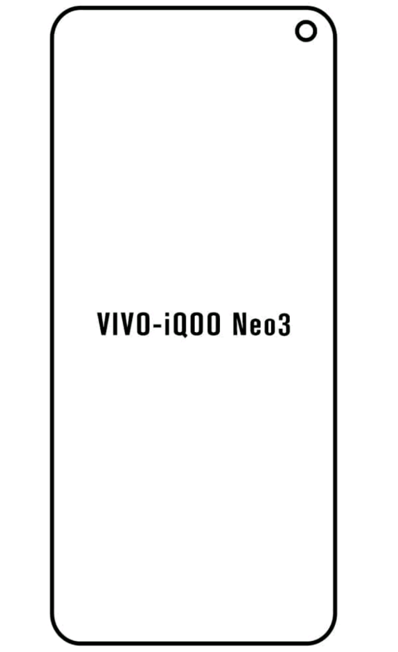 Jeco 99F Protector de Pantalla de Hidrogel Premium Para VIVO IQOO NEO3 5G