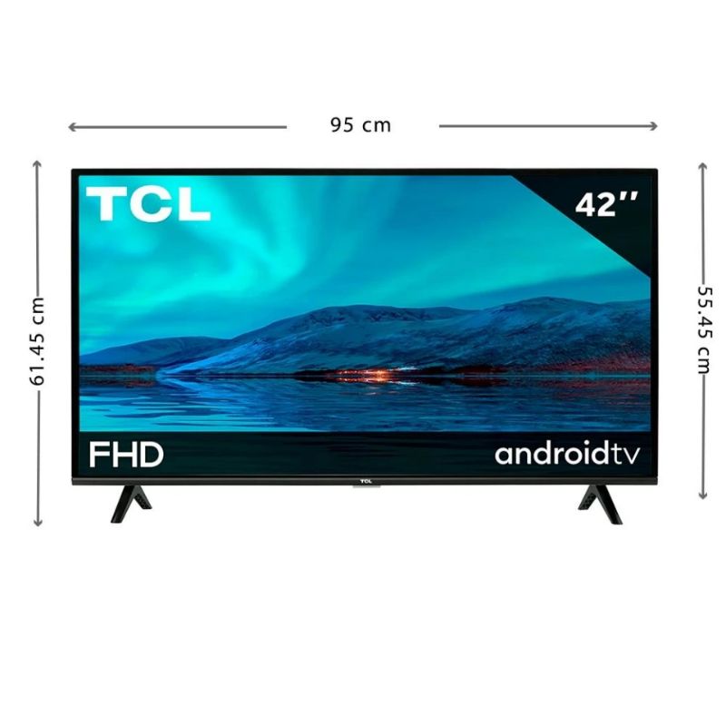 Pantalla TCL 42 pulgadas Full HD Smart TV LED 42A342