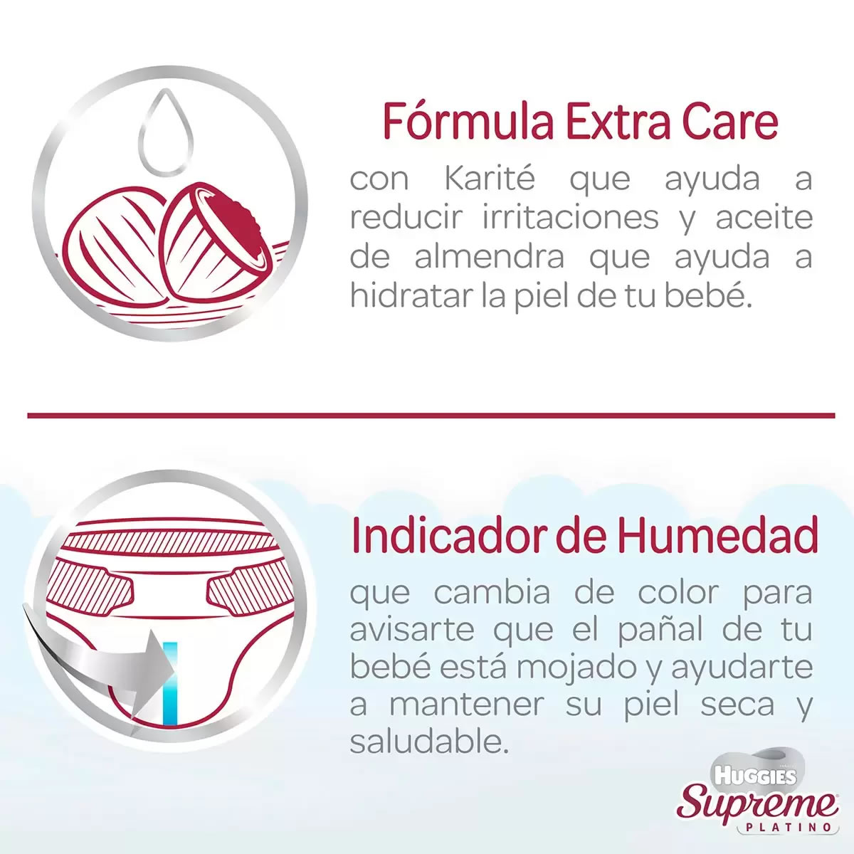 Pañales Unisex Etapa 1 Huggies Supreme 655286 CST