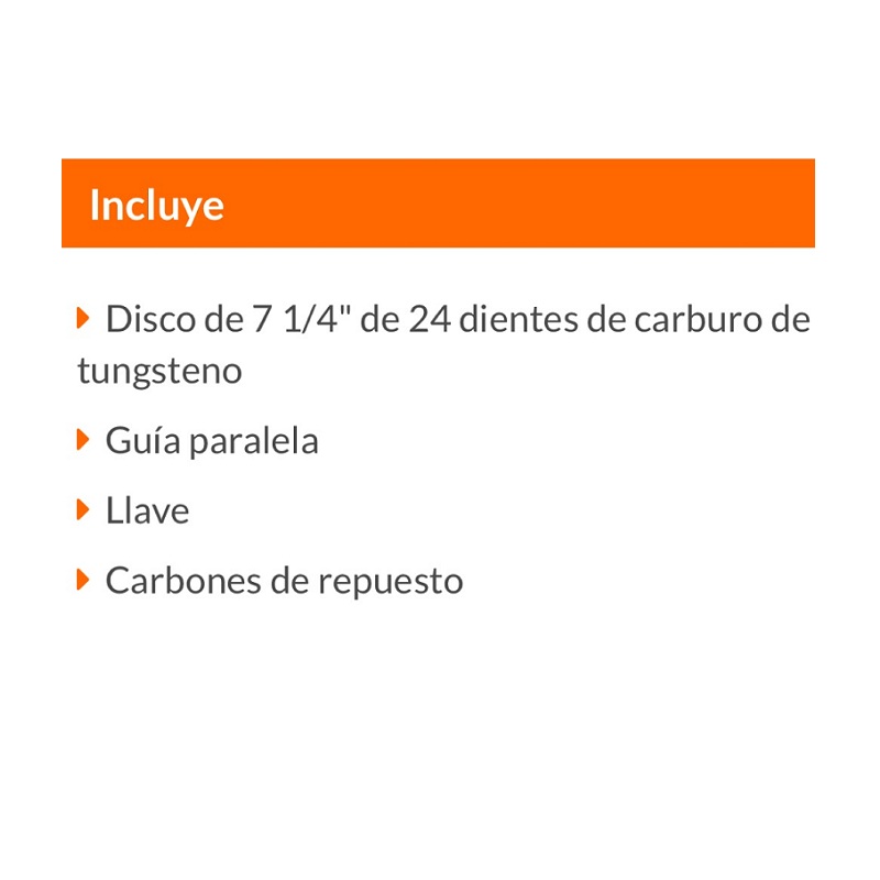 Sierra Circular Truper para Cortar Madera Profesional de 7 1/4 de 1500W SICI-7-1/4A3 Corta Tabla Polines Vigas