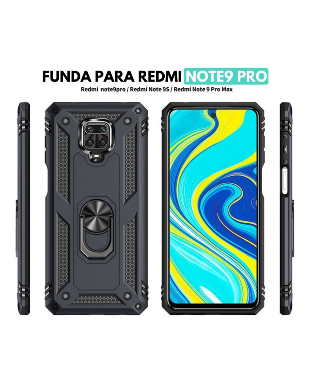 Funda Xiaomi Redmi Note 9 Pro o Note 9S Uso Rudo Contra Golpes