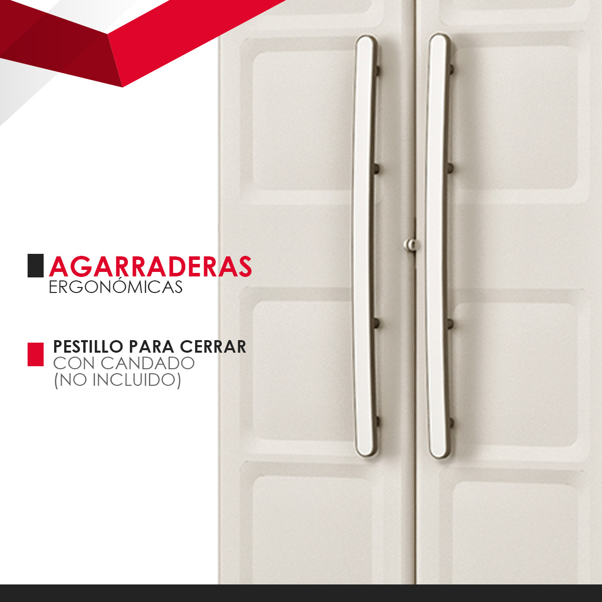 Armario Excellence Alto Keter Organizador Con Repisas