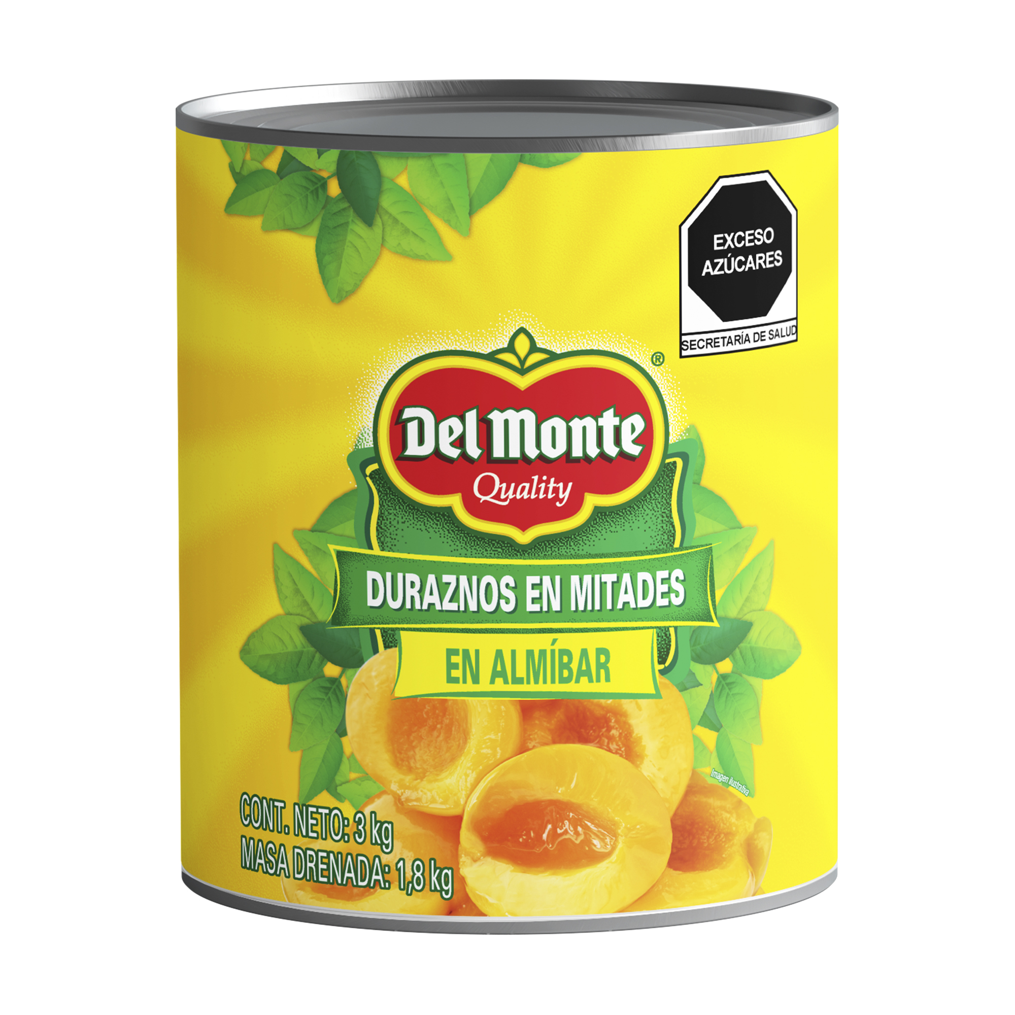 Durazno en Mitades en Almíbar 3kg