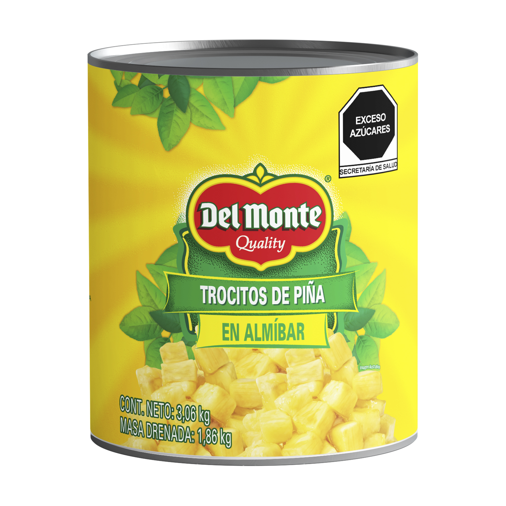 Trozos de Piña en Almíbar Del Monte 3kg