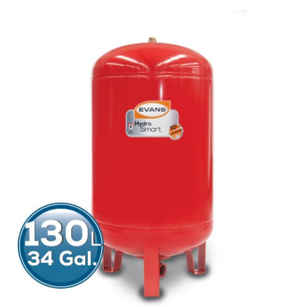 Tanque Hidroneumatico Evans Hydro-mac De 130l Vertical