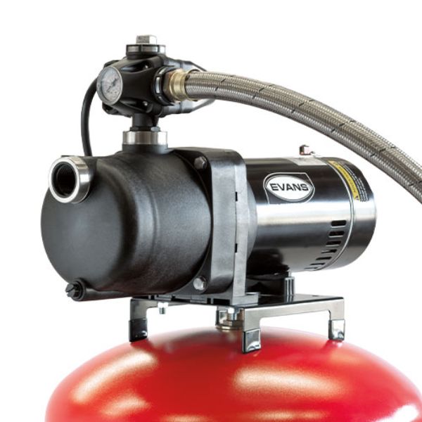 Equipo Hidroneumático 110l Evans Con Bomba Multietapas 1hp