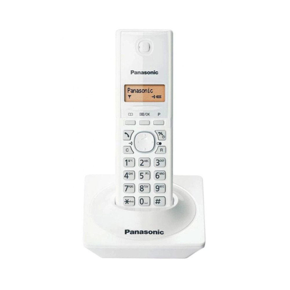 Teléfono Inalámbrico PANASONIC KX-TG1711 Blanco Digital